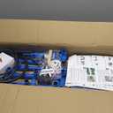 Hydroponics Growing System Kit for Vegetables,Flowers Fruits and Herbs, with 108 Plant Sites, Suitable for Indoor and Outdoor, Block Light Design (Blue)