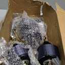 Ladder Rack Ratchet Straps with J-Hook (4 PCS), 1.4" Black Square Tube Mount, 1.5" Wide x 7.5' Long Black Retractable Ratchet Tie Down Strap Roof Rack, 500 lbs Load Heavy Duty, Cargo Buckle Lock Strap