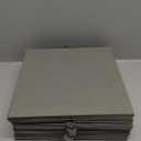 Household Essentials 84-1 Foldable Fabric Storage Bins | Set of 6 Cubby Cubes with Handles | Gray