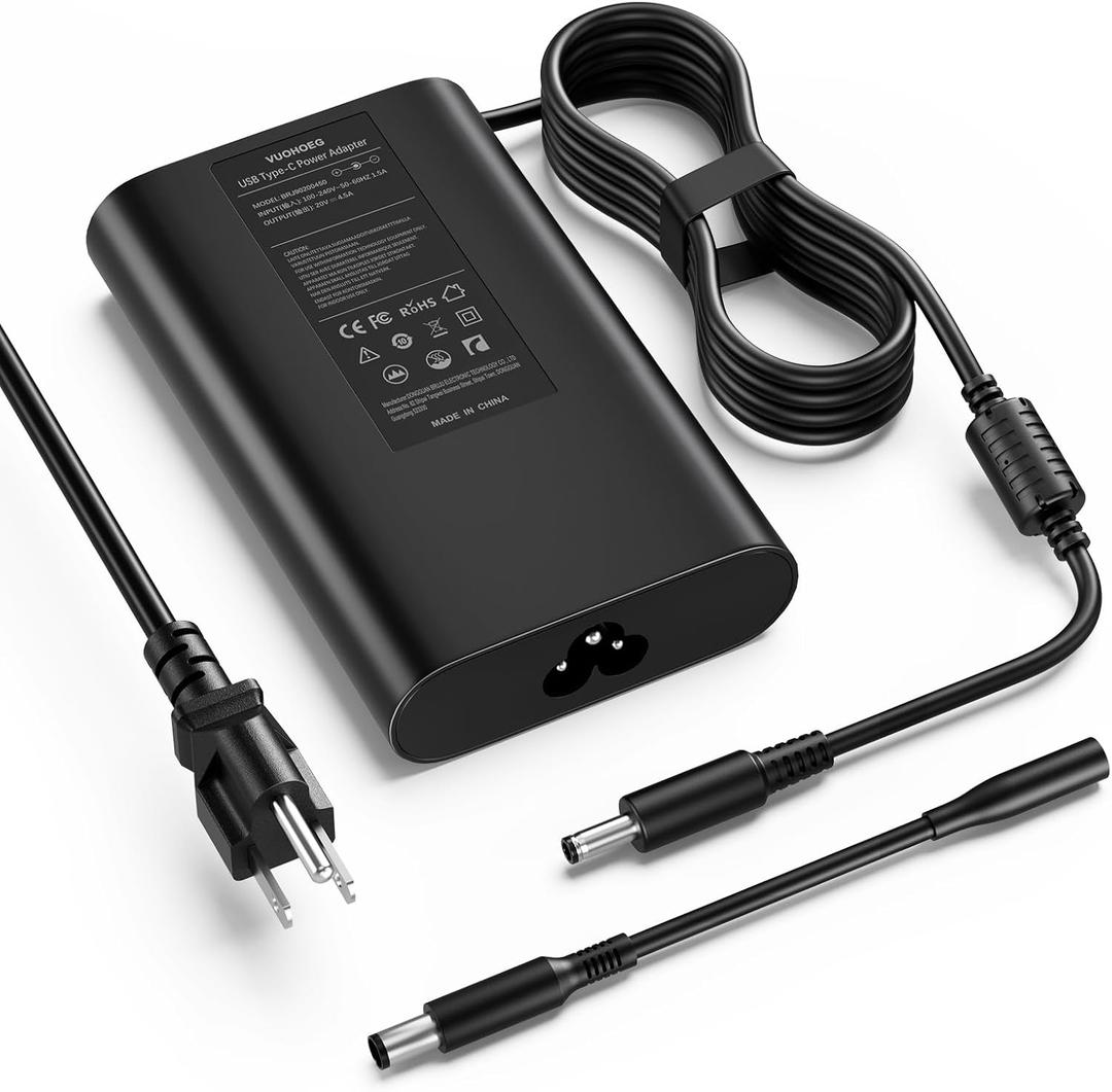 65W 45W Laptop Charger Compatible with Dell inspiron 11 13 14 15 17 3000 5000 7000 Series N5110 N5010 N7010 N4010 14 3421 5421 14R 5437 5421 15 3521 3537 3531 Power Supply Cord