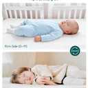 Babelio Breathable Crib Mattress, Dual-Sided, Memory Foam, Waterproof, Removable and Machine-Washable Cover, for Toddler and Baby 52" x 27.5"