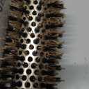 Round Barrel Anti-Static Hair Brush with Boar Bristles, Nano Thermal Ceramic Ionic Tech | For Extra Shine | Protect Hair, Enhance Texture, For Straightening & Drying (1 1/4 inch)