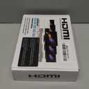 RCA Svideo to HDMI Converter, RCA Composite CVBS AV or Svideo + R/L Audio Input to HDMI Output Upscale Converter, Supports 720P/ 1080P Output Switch for N64, PS2, Wii, DVD