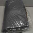 Outdoor Dog Bed for Small Dogs & Cats, Waterproof Dog Crate Mat Orthopedic Egg Crate Foam with Washable Removable Oxford Cover, Grey (23.0"L x 17.0"W x 2.5"Th)