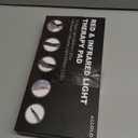 ALLOLO Red Light Therapy for Body, 3-in-1 LED Bead Red Light Therapy Belt with Timer Remote Control, 12.6"*6.3" 660nm&850nm Infrared Light Therapy for Body Back Waist Shoulder Knee Joint (Corded)