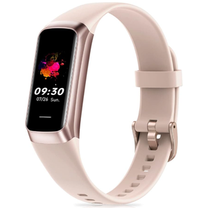 Fitness Tracker with 24/7 Heart Rate, Blood Oxygen Blood Pressure Sleep Monitor, Activity Trackers 5 ATM Waterproof,Step Calorie Counter Pedometer Health Smart Watch for Women Men