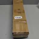 Modern Gold Curtain Rods for Windows 48 to 84 Inch, 1" Diameter Adjustable Heavy Duty Window Curtain Pole with Matte Gold End Cap Finials, Decorative Drapery Rods for Living Room, Bedroom (36''-88'' (1 Pack))