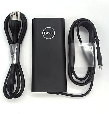 Dell Laptop Charger 130W USB C Type C AC Adapter,XPS 15 9500 9510 9520 XPS 17 9700 9710 9720 9730 AC Charger, Black, DA130PM170