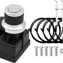 DHL-128-6Q Pulse Igniter Electrode Ignitor Wire Kit 6 Outlet Gas Grill Igniter Module Push Button Gr2210601-MM-00 Replacement Parts for Members Marks 5 Burner Grill Parts 5 Mounted Igniters Kits