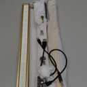 Picture Light Gold 2Pack, 5000mAh Battery Opertated Cordless Picture Lights for Wall, 16in CCT Dimmable with Touch Control for Wall Painting,Frame, Portrait, Dartboard