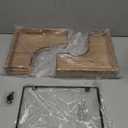 2-Tier Bathroom Counter Organizer, Wooden Corner Shelf for Vanity Countertop Skincare & Makeup, Storage and Organization for Kitchen