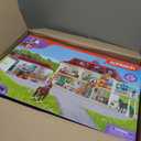 schleich Horse Club - 192PC Lakeside Country House and Stable Playset - Equestrian Toy Set with People and Horse Figurines - Large Dollhouse with Furniture - Imaginative Play for Kids 5+ | 42551, 56.1 X 16 X 37.6 Cm