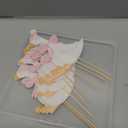 Reallnaive 12 Pcs Silly Goose Themed Cupcake Toppers Funny Silly Goose Party Decoration Geese Cake Toppers for Girls Boys Baby Shower Birthday Party Supplies(Geese,Pink)