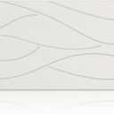 Stone Bath Mat Diatomaceous Earth Shower Mat Non-Slip Super Absorbent Diatomite Stone Bath Mats for Bathroom Floor Quick Drying Natural Easy to Clean(23.6''15.4" White)