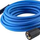 Greenworks 35ft High-Pressure (2300 PSI) Kink-Free Hose, Compatible with M22 Fittings