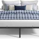 VASAGLE King Metal Bed Frame, 16 Inches Tall, 1100 lb Weight Capacity
Heavy-Duty Platform Bed, No Box Spring Needed, Under-Bed Storage, Mattress Retainers, Easy Setup, URMB664BD02S