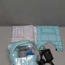 Sewing Machine for Beginners with Expansion Table and Foot Pedal and 42Pcs Sewing kit Finger Guard & Light Mini Small Portable Sewing Machines 2-Thread 2-Speed 2-Switches for Kids Ages 8-12