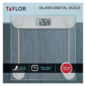 Taylor Digital Clear Glass Scale