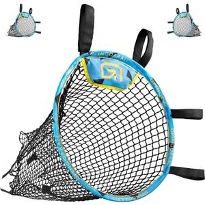 Corner Targets for Soccer Goals by Open Goaaal | 3 in 1 Net Practice: Top Corner Bins + Soccer Targets + Carry-on Bag | Set of 2 Soccer Training Targets Easy to Attach and Detach to Any Goal