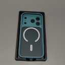 CANSHN Magnetic Compatible with iPhone 17 Pro Case, Upgraded [Full Camera Protection] [Compatible with Magsafe] [Translucent Matte] Shockproof Protective Phone Cover 6.3 Inch - Teal