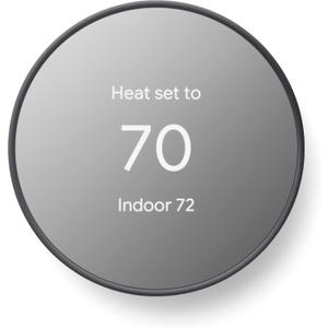 Google Nest Thermostat - Smart Thermostat for Home - Programmable Wifi Thermostat - Charcoal Google Nest Thermostat - Smart Thermostat for Home - Programmable Wifi Thermostat - Charcoal