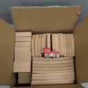 Amazon Basics 65-piece Wooden Train Railway Construction Set with Track - Compatible and Train Railroad, Wooden Toys for Kids, Gift for Age 3Y+