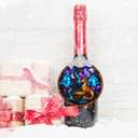 2 x Dragon Christmas Ornaments for Christmas Tree Dragon Stained Glass Ornament Hanging Fantasy Ornaments for Xmas Holiday Home Decor Gift Exchanges Idea(dragon1)