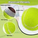 Tennis Training Ball with String,Tennis Trainer Balls Self Practice Trainer Tool, Tennis Ball Training Equipment for Rebound Baseboard Self Tennis Training Tool