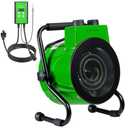 Aarcinhke Greenhouse Heater with Digital Thermostat, 1500W Grow Tent Heater