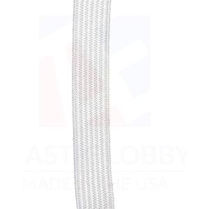 1/2" (13mm) White Knitted Elastic - US Made 10 Yards