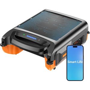 V1T Solar Pool Skimmer, Robotic Pool Surface Skimmer Cleaner with App Control-Test