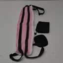VOOPET Dog Sling, Help Lift Back Legs, Portable Hip Support Harness Assist Lift Dogs Rear for Canine Aid - Pet Lift Harness for Small Medium & Large Dogs Hind Leg Support Rehabilitation (Pink)