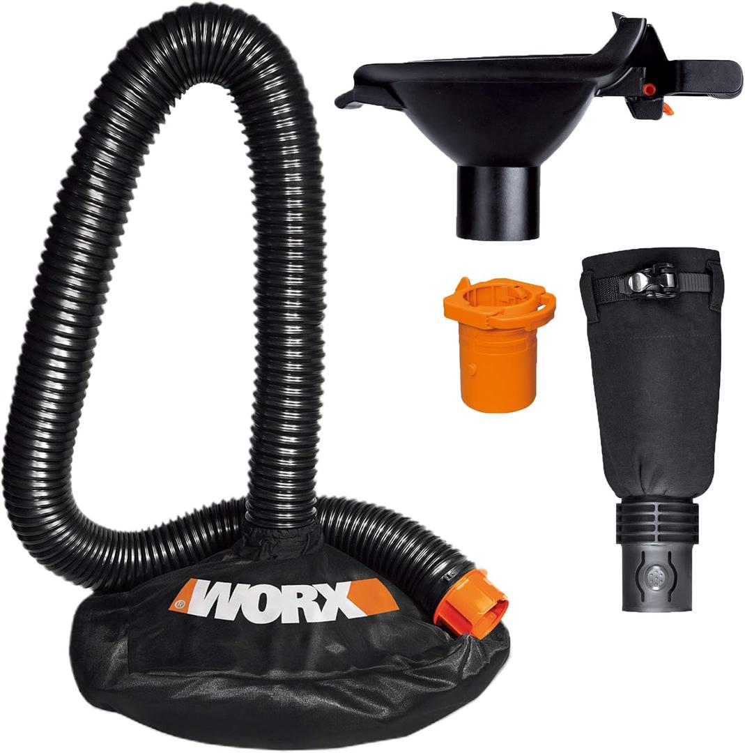 WORX Leaf Collection System for WORX Leaf Blower & Leaf Vacuum with a 5 Inches Tube, WA4058