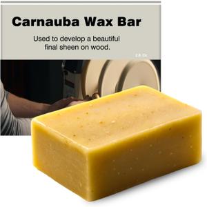 Carnauba Wax Paste - Buffing Compounds & Wax for Use Wood Buffing, Working High Luster Finish Bar The Secret To Shine