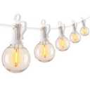 Christmas 100 ft led Globe String Lights 50 Socket 1 pack