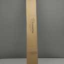 KAMANINA 1 Inch Double Curtain Rod 72 to 144 Inches(6-12 Feet), Black Telescoping Curtain Rods for Windows 66 to 120 Inches, Heavy Duty Drapery Rod with Round Finials