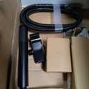 Delta Modern Square Shower System Faucet Set, Matte Black 6.5-inch Shower Head and Handle Set, Valve Trim Kit, Matte Black T342703-BL (Valve Not Included)