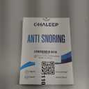 OHELEEP Anti Snore Chin Strap for CPAP Users, Snore Stopper Adjustable, Chin Strap for Sleeping Comfortable Stop Snoring Solution, Anti Snoring Devices Breathable and Reusable, Gray, M