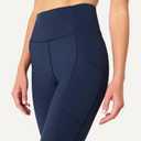 Amazon Essentials Women's Active Total Train Gym Workout Leggings (X-Large, Navy)