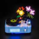 Light kit Compatible with Lego 31172 Record Player with Flowers Creator 3 in 1 - Not Actual Lego Set, LED Lighting Compatible with Record Player LEGO 31172 - Just The Lights