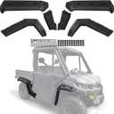 Heavy Duty Fender Flares Compatible with Can Am Defender HD 5/ HD8/ HD10/ MAX HD8/ MAX HD10/ 2016-2025 Accessories,Front & Rear Extended Mud Guards Replace 715006821 715002424 715006822
