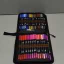 Art Markers Pens Dual Tip Coloring Markers Set with Brush & Fine Nib for Adult Coloring Book Christmas Gifts Professional Calligraphy & Drawing Art Supplies Kit for Adults (72 Colors)