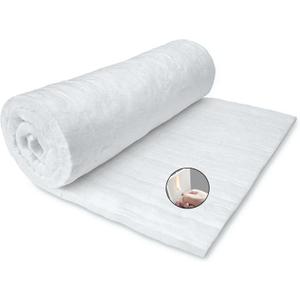 60" x24" x1" (Thick) Ceramic Fiber Blanket Fireproof Insulation Baffle Rated to 2400F, High-Temperature Resistance for Oven Stoves, Kilns, Forges