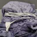 Heated Blanket Full Size, Super Soft Cozy Upgraded Flannel Electric Blanket with 6 Heating Levels & 1-10 Hours Auto Off, Heating Blanket for Whole Body, Overheat Protection, 72" x 84", Lavender