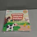 2 x Farm Animal Wooden Puzzle for Toddlers 1-3, Sensory Montessori Toy Classroom Preschool Learning Activities Educational Toy Christmas Stocking Stuffer Gift for Girls 3-5, Boys 2 3 4 5 Year Old Baby