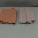 SWEET DOLPHIN Muslin Hooded Baby Bath Towels - 2 Pack 100% Cotton Towel for Babies, Infants, Toddlers - 32x32Inch - Highly Absorbent and Newborn Essential, Light Bean Paste