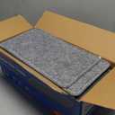 Stair Treads for Wooden Steps 15 PCS - 8 x 30, Non Slip Stair Runner, Machine Washable Stair Rugs Strips for Kids Pets and Elderly, Indoor Carpet for Stairs (Grey)