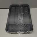 2 x Aujen Silverware Organizer - Expandable Kitchen Drawer Organizer, Adjustable Utensil Organizer, Cutlery Tray for Forks, Knives, Multipurpose Kitchen Organizers and Storage Solution, Black, Medium