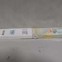 Cordless Light Filtering Mini Blind, 31 x 64 in, Pearl White