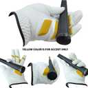 MONKEY GRIP Wedge Pad Golf Glove Premium Synthetic Nonslip Power Grip Good Grip Slice Killer No Twist Left Hand, Large